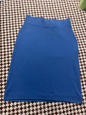 HM Blue stretch Pencil Skirt
